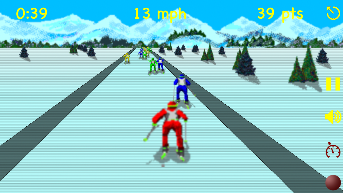 ExerFit® Game - Mobile fitness game with speed sensor and hand buttons