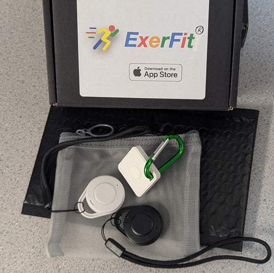 ExerFit® Game - Mobile fitness game with speed sensor and hand buttons