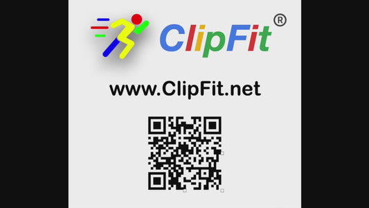 ClipFit Mobile Fitness Game - Speed sensor, hand buttons and app